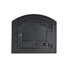 Porta para Forno a Lenha Ferro Fundido Igloo com Vidro 31,5x37,5cm Libaneza Porta para Forno a Lenha Ferro Fundido Igloo com Vidro 31,5x37,5cm Libaneza