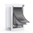 Porta para Pets Baboni com 3 Abas - Aço Resistente para Animais de até 40 Libras