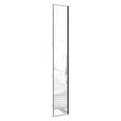 Porta Para Roupeiro Canto 40cm Inox Com Espelho Espelho