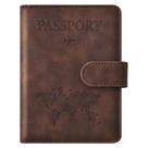 Porta-Passaporte Eoehro - Carteira com Bloqueio RFID - Cor Café