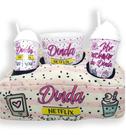 Porta Pipoca Kit Com Almofada Balde E 2 Copos Dinda