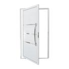 Porta Pivot Lambril Evolution Esquerda Branco 210x100 Brimak