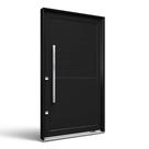 Porta Pivotante de Aluminio com Puxador de 1 metro 225x130 Lucasa Aluminio Porta Pivotante de Aluminio com Puxador de 1 metro 225x130 Lucasa Aluminio