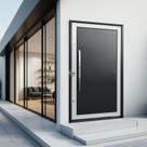 Porta Pivotante Lambril com Puxador Elite 216x130 Abertura Direita