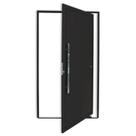 Porta Pivotante Lambril com Puxador Super 210cm X 120cm Brimak Abertura Esquerda