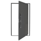 Porta Pivotante Lambril com Puxador Super 210cm X 120cm Brimak Abertura Esquerda