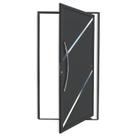 Porta Pivotante Lambril Duna com Puxador Super 210cm X 100cm Brimak Abertura Esquerda