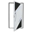 Porta Pivotante Lambril Duna com Puxador Super 210cm X 120cm Brimak Abertura Esquerda