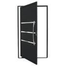 Porta Pivotante Lambril Evolution com Puxador Super 210cm X 120cm Brimak Abertura Direita