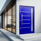 Porta Pivotante Lambril Miraggio com Puxador Elite 216x100 Abertura Direita