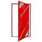 Porta Pivotante Lambril Oasis com Puxador Super 210cm X 100cm Brimak Abertura Esquerda