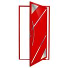 Porta Pivotante Lambril Oasis com Puxador Super 210cm X 120cm Brimak Abertura Esquerda