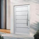 Porta Pivotante Lambril Premium com Puxador Elite 240x150 Abertura Esquerda