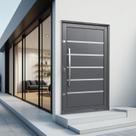 Porta Pivotante Lambril Premium com Puxador Elite 240x150 Abertura Esquerda