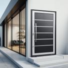 Porta Pivotante Lambril Premium com Puxador Elite 240x150 Abertura Esquerda