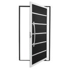 Porta Pivotante Lambril Premium com Puxador Super 210cm X 120cm Brimak Abertura Esquerda