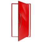 Porta Pivotante Lambril Savana com Puxador Super 210cm X 120cm Brimak Abertura Esquerda