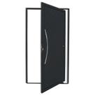 Porta Pivotante Lambril Savana com Puxador Super 210cm X 120cm Brimak Abertura Esquerda