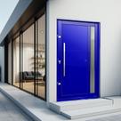 Porta Pivotante Lambril Visione com Puxador Elite 216x120cm Abertura Direita