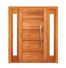 Porta Pivotante Mil com Visor Lateral Duplo - Madeira Maciça - Angelim