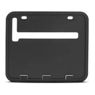 Porta placa universal plastico preto (protork) 018-4000 balcão 2 g/2