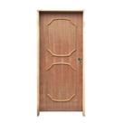 Porta PM-01 M 1 Lado Padrão Imbuia 82 X 2.10 Batente Misto 14 CM Fechadura Externa Lado Esquerdo - Rodam