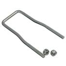 Porta-pneus de reposição CE Smith U-Bolt, barco zincado 8-3/4