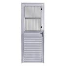 Porta Postigo Vidro Mini Boreal 210x90cm Ecosul Esquadrisul Abertura Esquerda