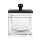 Porta-potes de vidro e algodão Indecor Home H Halston Apothecary