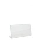 Porta Preço 7x5cm Display Acrílico p/ Buffet e Vitrine 10 Peças