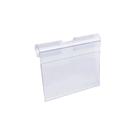 Porta Preço para Gancho 5cm - Transparente - KIT COM 100