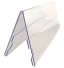 Porta Preço V 21x8cm Display Prisma Buffet Etiqueta 7 Peças