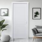 Porta Provençal Uv Batente Regulável 07 Cm a 13 Cm Guarnição 5 Cm 82 X 210 Abertura Esquerda