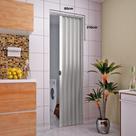 Porta Pvc Plasbil 80x210 Cinza