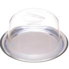 Porta Queijo Inox com Tampa Acrílica 21 x 10,5cm Porta Queijo Inox com Tampa Acrílica 21 x 10,5cm