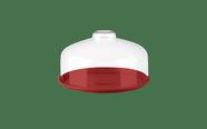 Porta Queijo Minas Coza Cozy Ø 14,5 cm Vermelho Bold