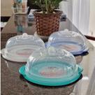 Porta Queijo Queijeira Plastica Prime Cores Variadas -Erca Plast