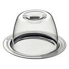 Porta-Queijo Tramontina Ciclo em Aço Inox 20 cm