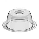 Porta-queijo Tramontina Ciclo Em Aço Inox 25cm