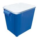 Porta Racao Canister 6kg Comida Cachorro Gato Pote Azul Porta Racao Canister 6kg Comida Cachorro Gato Pote Azul