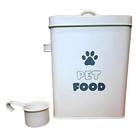 Porta Ração De Metal Para Seu Pet Dolce Home