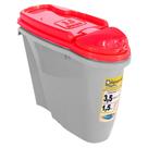 Porta Ração Dispenser Home 3,5L Plast Pet