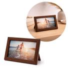 Porta Retrato 10x15 Moldura Madeira Premium Com Vidro Vertical ou Horizontal