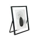 Porta Retrato 15x20 Mart Moldura Flexível Elegante Metal E Vidro Duplo