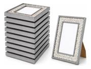 Porta Retrato 4x6 10x15 cm com Moldura Elegante para Fotos e Decoração