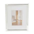 Porta Retrato Decorativo de Aço Inox Friso Prata 15cm x 20cm Wolff Porta Retrato Decorativo de Aço Inox Friso Prata 15cm x 20cm Wolff