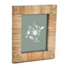 Porta Retrato Decorativo MDF com Moldura em Rattan 22x17cm Mart Porta Retrato Decorativo MDF com Moldura em Rattan 22x17cm Mart