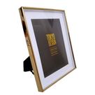 Porta Retrato Dourado 15x20 Paspatur Metal Aço Inox Jacarta