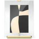 Porta Retrato Flute Picture Frame 4X6 BRASS