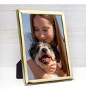 Porta Retrato Foto 15x20 Dourado Metal